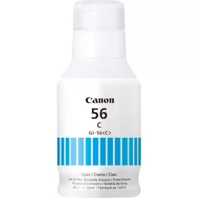 Bouteille d’encre cyan originale Canon GI56 – GI56C/4430C001