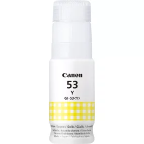 Bouteille d’encre jaune originale Canon GI53 – GI53Y/4690C001