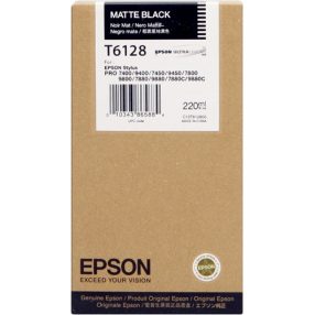 Cartouche d’encre originale Epson T6128 noir mat – C13T612800