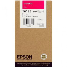 Cartouche d’encre magenta originale Epson T6123 – C13T612300