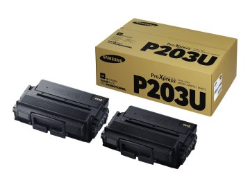 Samsung MLT-P203U Noir Pack de 2 cartouches de toner originales – SV123A