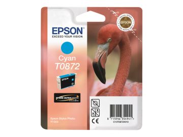 Cartouche d’encre cyan originale Epson T0872 – C13T08724010