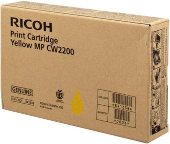 Ricoh Aficio MP-CW2200SP Cartouche d’encre jaune originale – 841638/MP CW2200Y