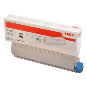 OKI C823/C833/C843 Cartouche de toner original noir – 46471104