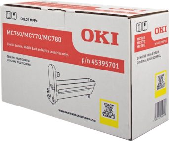 OKI MC760/MC770/MC780 Tambour d’image original jaune – 45395701