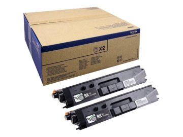 Brother TN329 Noir Pack de 2 cartouches de toner originales – TN329BKTWIN