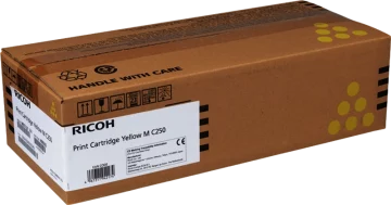 Ricoh MC250/PC300/PC301/PC302 Cartouche de toner jaune originale – 408355/M C250Y