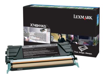 Lexmark X746/X748 Cartouche de toner original noir – X746H1KG