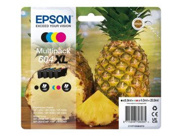 Epson 604XL Pack de 4 cartouches d’encre originales – C13T10H64010