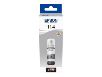 Bouteille d’encre pigmentaire originale Epson 114 gris – C13T07B540