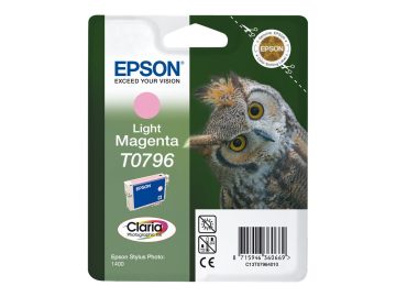 Epson T0796 Magenta Light Cartouche d’encre originale – C13T07964010