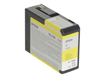 Cartouche d’encre jaune originale Epson T5804 – C13T580400