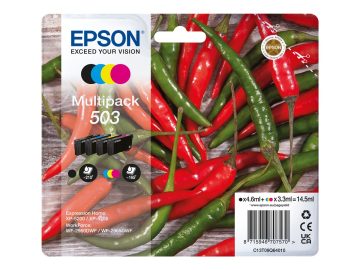 Epson 503 Pack de 4 cartouches d’encre originales – C13T09Q64010