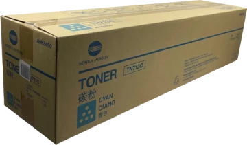 Konica Minolta TN713 Cartouche de Toner Cyan Originale – TN713C/A9K8450