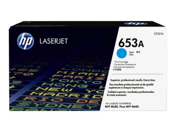 HP CF321A Cartouche de Toner Cyan Originale – 653A