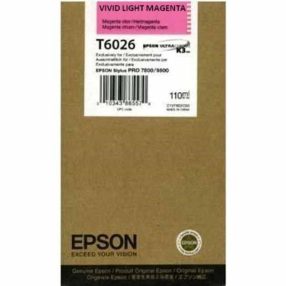 Epson T6026 Magenta Light Vivid Cartouche d’encre originale – C13T602600