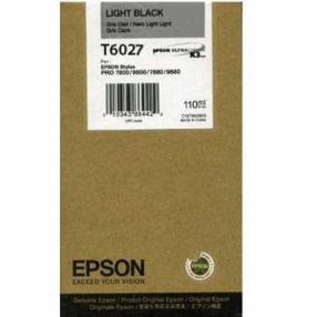 Cartouche d’encre noire légère originale Epson T6027 – C13T602700