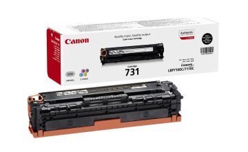 Cartouche de toner original noir Canon 731 – 6272B002