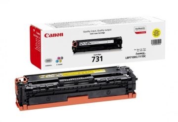 Cartouche de toner originale jaune Canon 731 – 6269B002