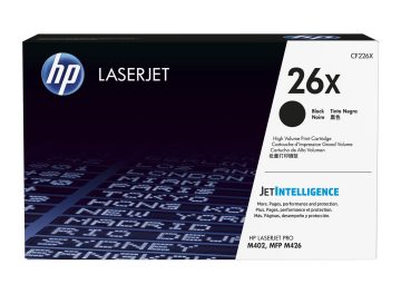 Toner original HP CF226X – 26X – Noir