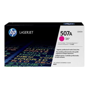 HP CE403A Cartouche de Toner Magenta Originale – 507A