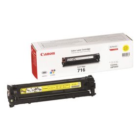 Cartouche de toner jaune originale Canon 716 – 1977B002