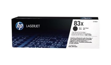 Cartouche de toner original noir HP CF283X – 83X