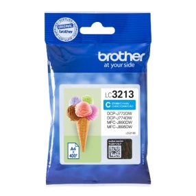 Cartouche cyan originale Brother LC3213C