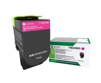 Lexmark CS317/CS417/CS517/CX317/CX417/CX517 Cartouche de toner magenta d’origine – 71B20M0