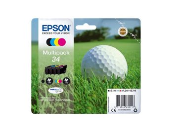 Epson T3466 Pack de 4 cartouches d’encre originales – C13T34664010