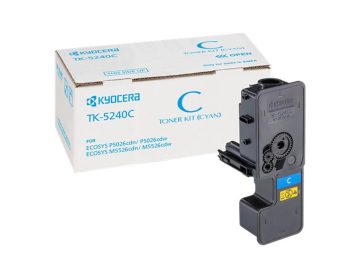 Kyocera TK5240 Cartouche de Toner Cyan Originale – 1T02R7CNL0/TK5240C