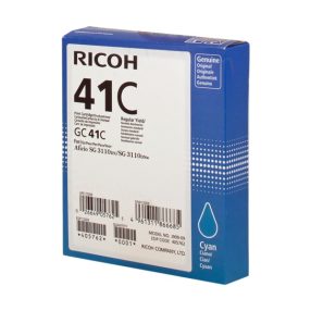 Ricoh GC41 Cartouche Gel Cyan Originale – 405762