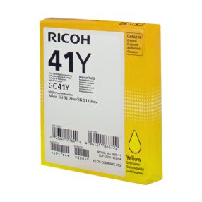 Ricoh GC41 Cartouche Gel Originale Jaune – 405764