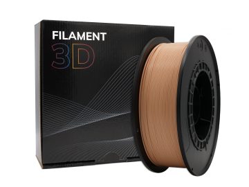 Filament PLA 3D – Diamètre 1.75mm – Bobine 1kg – Couleur Pêche Clair