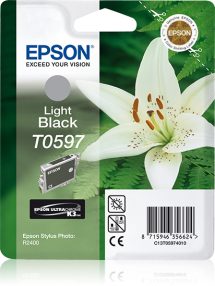 Cartouche d’encre noire légère originale Epson T0597 – C13T05974010