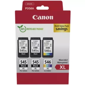 Canon PG-545XL/CL-546XL Multipack de 3 cartouches d’encre originales – 8286B013