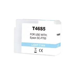 Epson T46S5 Cyan Light Pigment Ink Cartridge Generic – Replaces C13T46S500