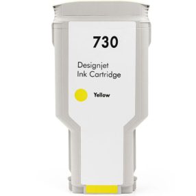 Cartouche d’encre générique jaune HP 730 – Remplace P2V70A/P2V64A
