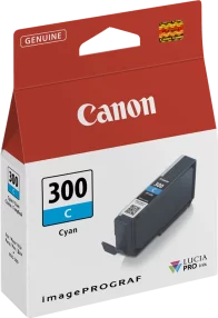 Cartouche d’encre cyan originale Canon PFI300 – 4194C001/PFI300C