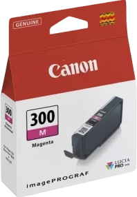 Cartouche d’encre magenta originale Canon PFI300 – 4195C001/PFI300M
