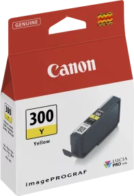 Cartouche d’encre jaune originale Canon PFI300 – 4196C001/PFI300Y