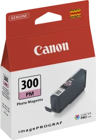 Cartouche d’encre photo originale Canon PFI300 Magenta – 4198C001/PFI300PM