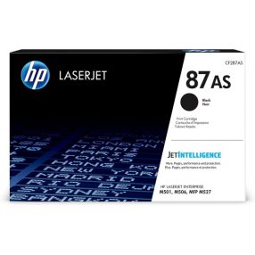 Cartouche de toner original noir HP CF287AS – 87AS