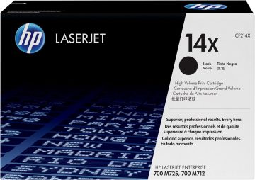 Cartouche de toner original noir HP CF214X – 14X