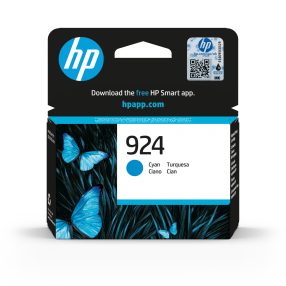 Cartouche d’encre cyan originale HP 924 – 4K0U3NE