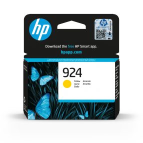 Cartouche d’encre jaune originale HP 924 – 4K0U5NE