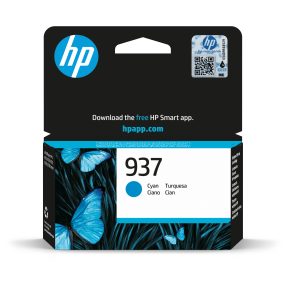 Cartouche d’encre cyan originale HP 937 – 4S6W2NE