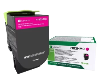 Lexmark CS417/CX417/CS517/CX517 Cartouche de toner magenta d’origine – 71B2HM0/71B0H30