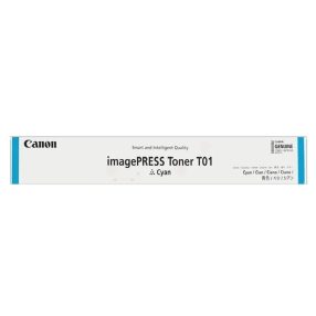 Canon imagePRESS T01 Cartouche de Toner Cyan Originale – 8067B001