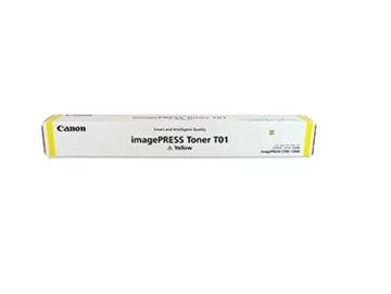 Canon imagePRESS T01 Cartouche de toner jaune originale – 8069B001